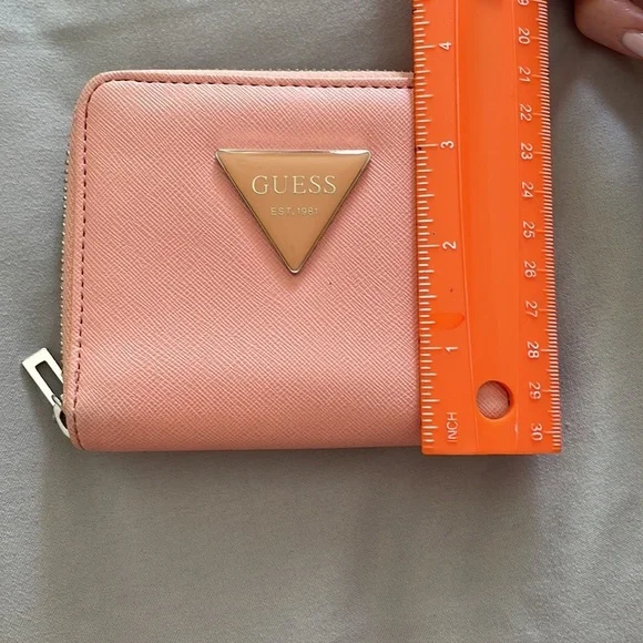 Baby Pink Zipper Wallet — GUESS - Picture 6 of 7